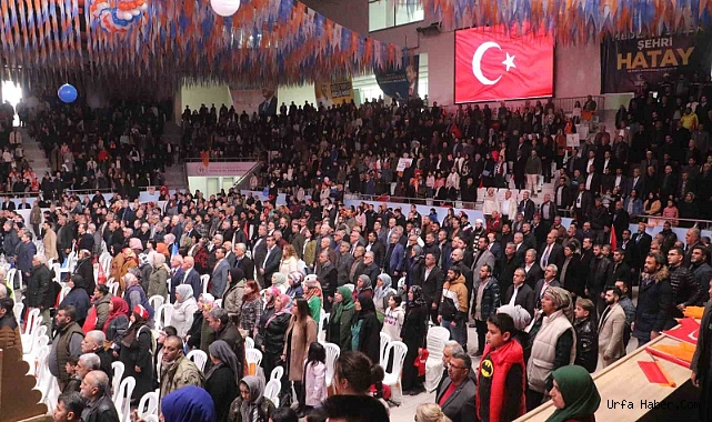 AK PARTİ HATAY 8. OLAĞAN İL KONGRESİ GERÇEKLEŞTİRİLDİ
