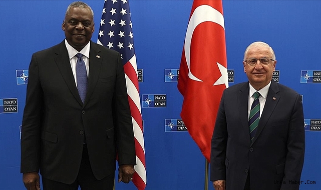 MSB BAKANI GÜLER, ABD'Lİ MEVKİDAŞI İLE GÖRÜŞTÜ