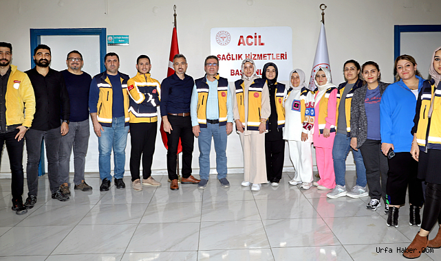 ŞANLIURFA'DA ACİL ÇAĞRI EĞİTİMİ