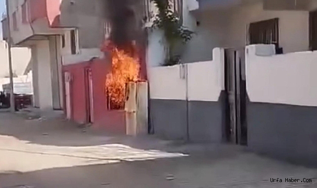 ŞANLIURFA'DA PATLAYAN ELEKTRİK PANOLARI VATANDAŞLARI ÇİLEDEN ÇIKARDI