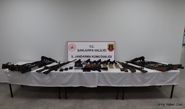 ŞANLIURFA’DA SİLAH KAÇAKÇILIĞI OPERASYONU: 18 GÖZALTI