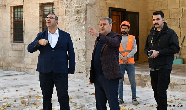 TARİHİ CAMİLERDE ONARIM ÇALIŞMALARI DEVAM EDİYOR
