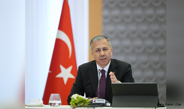 BAKAN YERLİKAYA'DAN TELSİZDEN MESAJ