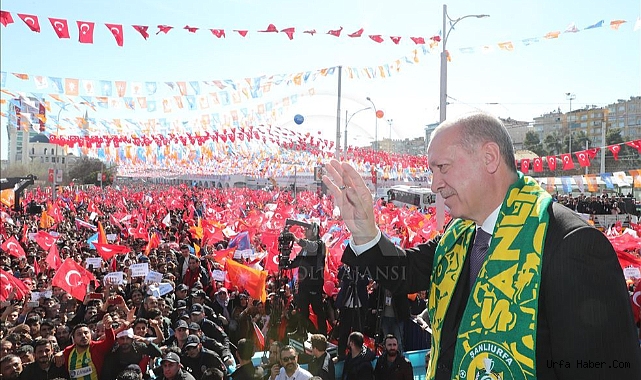 ERDOĞAN BUGÜN ŞANLIURFA'YA GELİYOR!