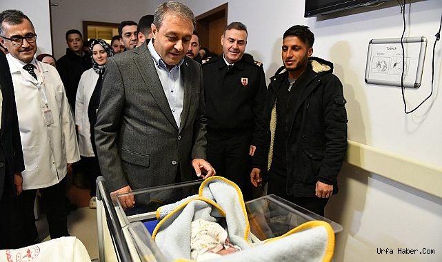 Şanlıurfa'da Yeni Yılın İlk Bebeği Dünyaya Geldi