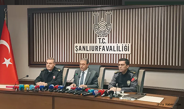 URFA'DA YILBAŞI İÇİN 4 BİN 873 GÜVENLİK PERSONELİ GÖREV ALDI