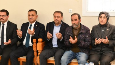 Şıldak'tan  Taziye Ziyareti