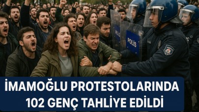 İmamoğlu Protestolarında 102 Genç Tahliye Edildi