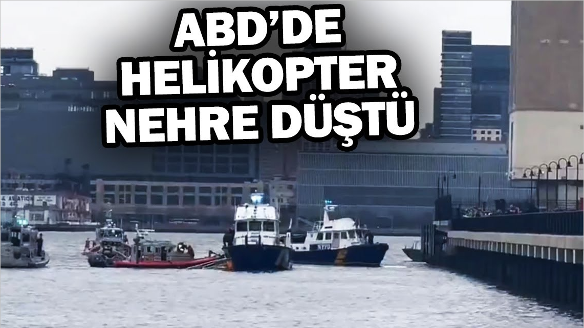 ABD’nin Hudson Nehri'nde Helikopter Faciası: 6 Ölü