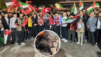 Şanlıurfa'da Gençler Gazze İçin Buluştu..