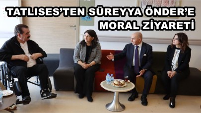 İbrahim Tatlıses’ten Sırrı Süreyya Önder’e Moral Ziyareti