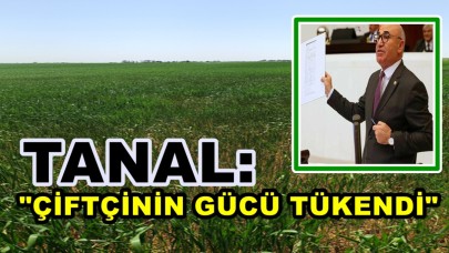 Vekil Tanal: "Sulama Ücretleri Urfa Çiftçisini Bitiriyor"