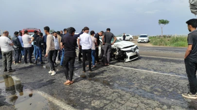Eyyübiye’de Minibüs İle Otomobil Çarpıştı: 5 Yaralı