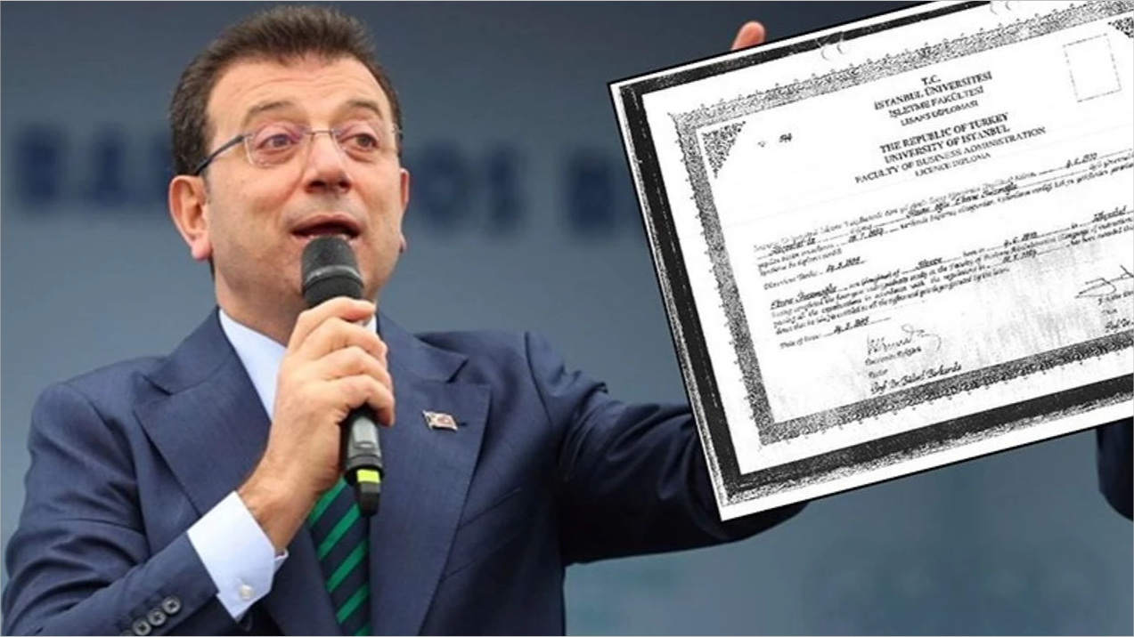 İmamoğlu’nun Diploması Silindi: Artık Lise Mezunu