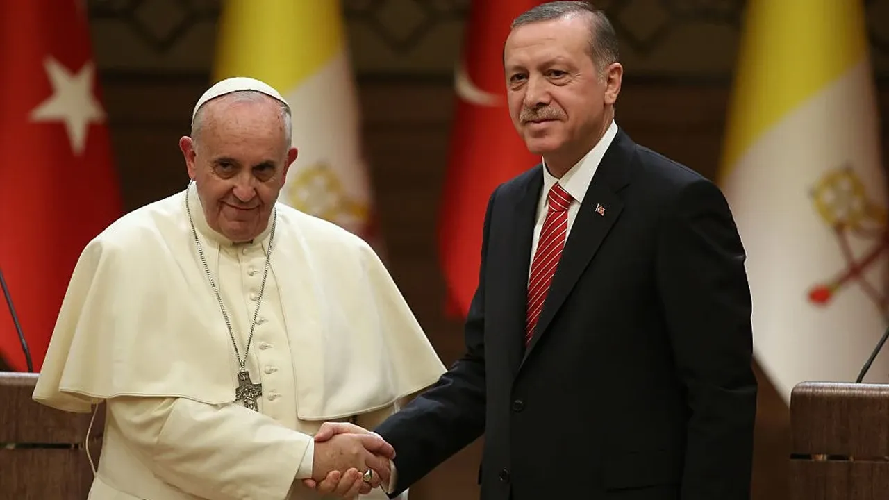 Cumhurbaşkanı Erdoğan’dan Papa’ya Gazze Çağrısı