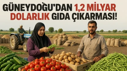 Güneydoğu’dan 1,2 Milyar Dolarlık Gıda Çıkarması!