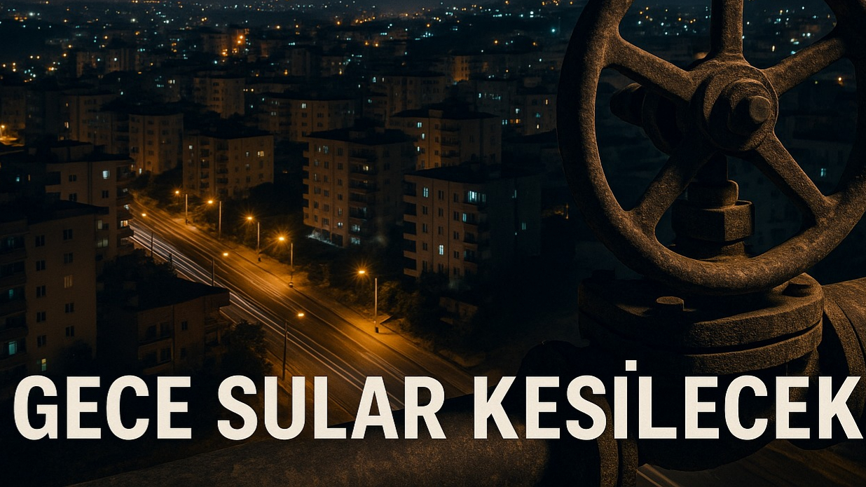 Karaköprü’de Gece Su Yok!