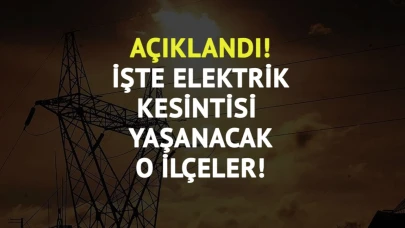 Şanlıurfa’da Birçok İlçe Karanlığa Gömülecek!