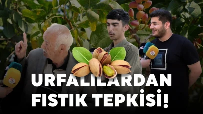 Urfalılardan Fıstık Tepkisi!