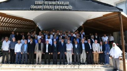 Vali Şıldak, Esnaf ve Oda Başkanlarıyla Bir Araya Geldi