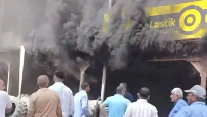 Suruç’ta İşyeri Yangını Paniğe Neden Oldu