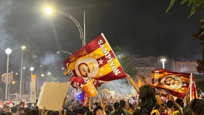 Şanlıurfa'da Galatasaray Şampiyonluğu Çoşkuyla Kutlandı