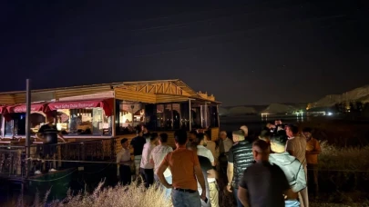 Şanlıurfa’da Restoranda Yemek Yerken Akıntıya Kapıldılar!