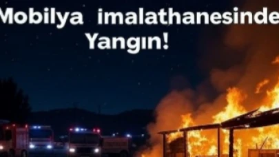 Mobilya İmalathanesinde Yangın!