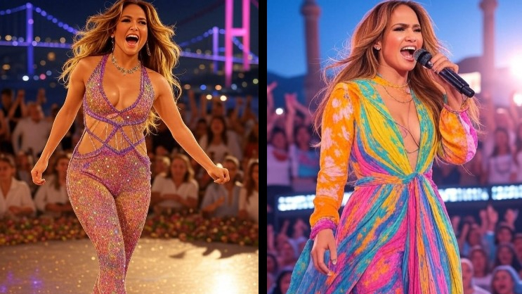 Jennifer Lopez Türkiye'yi Ayağa Kaldırdı!