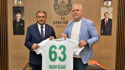 Şanlıurfaspor Yönetimi’nden Vali Şıldak’a Ziyaret