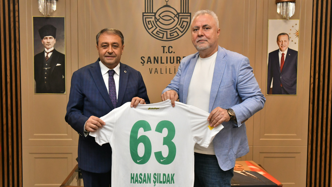 Şanlıurfaspor Yönetimi’nden Vali Şıldak’a Ziyaret