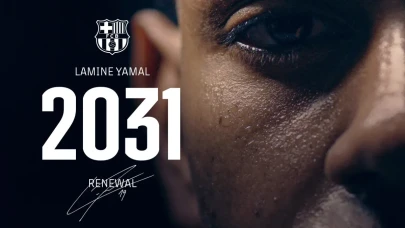 Lamine Yamal'dan 6 Yıllık İmza