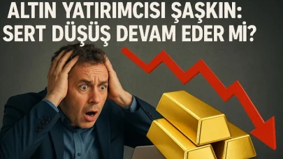 Altın Yatırımcısı Şaşkın: Sert Düşüş Devam Eder Mi?
