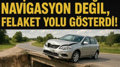 Navigasyon Değil, Felaket Yolu Gösterdi!