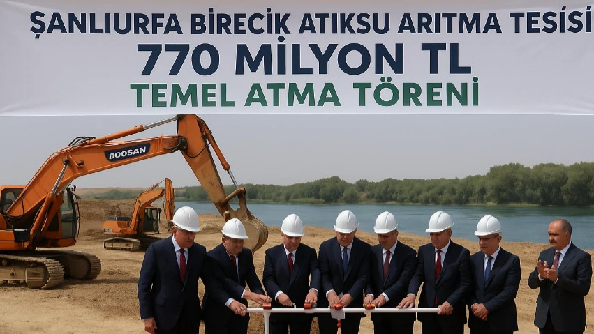 Fırat’a Nefes Aldıracak Tesisin Temeli Atıldı!