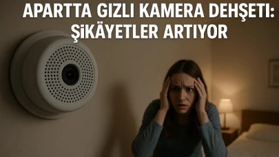 Apartta Gizli Kamera Dehşeti: Şikâyetler Artıyor!
