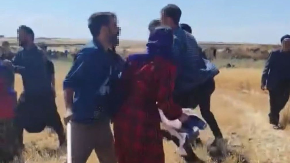 5 Kişinin Yaralandığı Aile Kavgası Kamerada