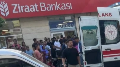 Ziraat Bankası'nda Bıçaklı Dehşet!