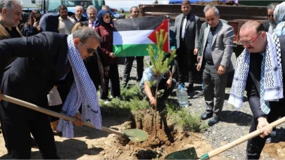 Hatıra Ormanıyla Gazzede Umut Kök Salıyor !