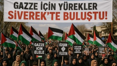 Gazze İçin Yürekler Siverek’te Buluştu!