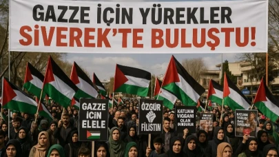 Gazze İçin Yürekler Siverek’te Buluştu!