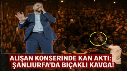 Alişan Konserinde Kan Aktı: Şanlıurfa'da Bıçaklı Kavga!