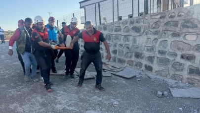 Şanlıurfa’da İstinat Duvarı Çöktü: 4 Yaralı