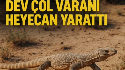 Dev Sürüngen Şanlıurfa'da Görüntülendi !