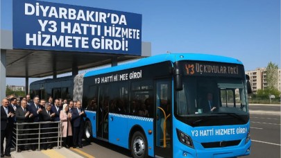 Diyarbakır’da Y3 Hattı Hizmete Girdi!