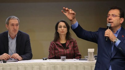 DEM Parti Eş Genel Başkanlarından Ekrem İmamoğlu'na Ziyaret