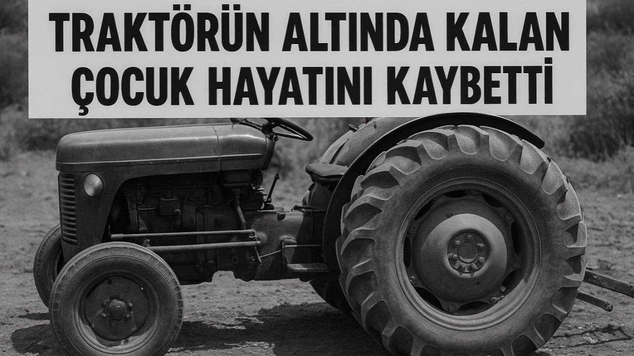 Kahta’da Traktörün altında kalan çocuk hayatını kaybetti