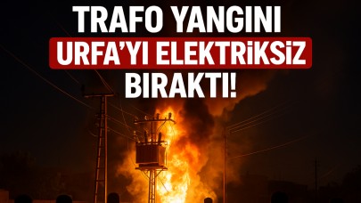 GES Yangını Urfa’yı Elektriksiz Bıraktı!