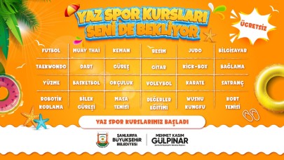 ŞANLIURFA BÜYÜKŞEHİR BELEDİYESİ'NDEN GENÇLERE ÇAĞRI: “KANALA DEĞİL HAVUZA”
