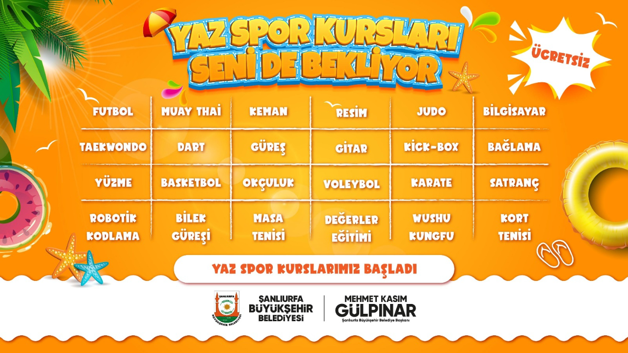 ŞANLIURFA BÜYÜKŞEHİR BELEDİYESİ'NDEN GENÇLERE ÇAĞRI: “KANALA DEĞİL HAVUZA”